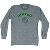 French Lick Basketball Adult Tri-Blend Long Sleeve T-shirt Tribe Lacrosse