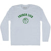 French Lick Basketball Adult Tri-Blend Long Sleeve T-shirt Tribe Lacrosse