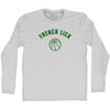 French Lick Basketball Adult Cotton Long Sleeve T-shirt Tribe Lacrosse