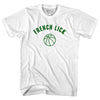 French Lick Basketball Adult Cotton T-shirt Tribe Lacrosse