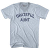 Grateful Aunt Adult Tri-Blend V-neck T-shirt by Tribe Lacrosse