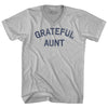 Grateful Aunt Adult Tri-Blend V-neck T-shirt by Tribe Lacrosse