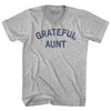 Grateful Aunt Adult Cotton V-neck T-shirt by Tribe Lacrosse