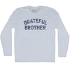 Grateful Brother Adult Tri-Blend Long Sleeve T-shirt by Tribe Lacrosse