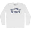 Grateful Brother Adult Cotton Long Sleeve T-shirt by Tribe Lacrosse