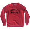 Grateful Brother Adult Tri-Blend Sweatshirt by Tribe Lacrosse