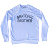 Grateful Brother Adult Tri-Blend Sweatshirt by Tribe Lacrosse