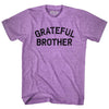Grateful Brother Adult Tri-Blend T-shirt by Tribe Lacrosse