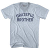 Grateful Brother Adult Tri-Blend V-neck T-shirt by Tribe Lacrosse