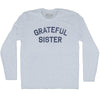 Grateful Sister Adult Tri-Blend Long Sleeve T-shirt by Tribe Lacrosse