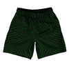 Warped Checkerboard Athletic Running Fitness Exercise Shorts 7" Inseam Shorts Made In USA by Tribe Lacrosse