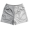 Grey Medium And White Quad Color Rugby Shorts Made In USA by Tribe Lacrosse