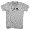 Gym Adult Cotton V-neck T-shirt by Tribe Lacrosse
