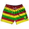 Hawaii Kanaka Maoli Flag 5" Swim Shorts Made in USA by Tribe Lacrosse