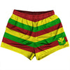 Hawaii Kanaka Maoli Flag Womens & Girls Sport Shorts End Made In USA by Tribe Lacrosse
