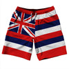Hawaii US State Flag 10" Swim Shorts Made in USA by Tribe Lacrosse