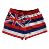 Hawaii US State Flag 2.5" Swim Shorts Made in USA by Tribe Lacrosse