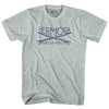 Hermosa Surf Adult Tri-Blend T-shirt by Tribe Lacrosse