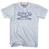 Hermosa Surf Adult Tri-Blend T-shirt by Tribe Lacrosse
