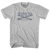 Hermosa Surf Womens Cotton Junior Cut T-Shirt by Tribe Lacrosse