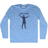 Hey Jude Soccer Celebration Adult Tri-Blend Long Sleeve T-shirt by Tribe Lacrosse