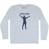 Hey Jude Soccer Celebration Adult Tri-Blend Long Sleeve T-shirt by Tribe Lacrosse