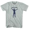 Hey Jude Soccer Celebration Adult Tri-Blend T-shirt by Tribe Lacrosse