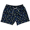 Hummingbird 5" Swim Shorts Made in USA by Tribe Lacrosse