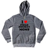 I Love Field Hockey Moms Tri-Blend Hoodie by Tribe Lacrosse