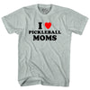I Love Pickleball Moms Adult Tri-Blend T-shirt by Tribe Lacrosse