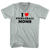 I Love Pickleball Moms Adult Tri-Blend V-neck T-shirt by Tribe Lacrosse