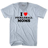 I Love Pickleball Moms Adult Tri-Blend V-neck T-shirt by Tribe Lacrosse