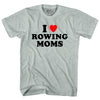 I Love Rowing Moms Adult Tri-Blend T-shirt by Tribe Lacrosse