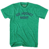Ice Hockey Night Adult Tri-Blend T-shirt by Tribe Lacrosse