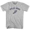 Iffley Road Track Running Winged Foot Adult Cotton T-shirt  by Tribe Lacrosse