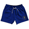 Indiana US State Flag 5" Swim Shorts Made in USA by Tribe Lacrosse