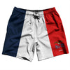 Iowa US State Flag Swim Shorts 7" Made in USA by Tribe Lacrosse