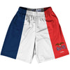 Iowa State Flag 9" Inseam Lacrosse Shorts by Tribe Lacrosse