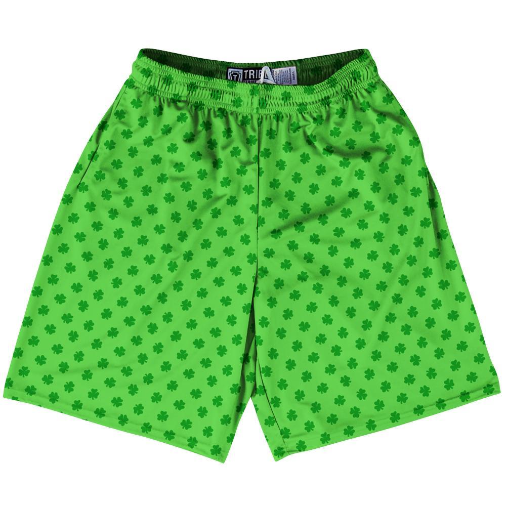 Ireland Irish Shamrock Clovers Lacrosse Shorts