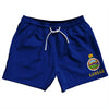 Kansas US State Flag 5" Swim Shorts Made in USA by Tribe Lacrosse