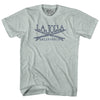La Jolla Surf Adult Tri-Blend T-shirt by Tribe Lacrosse