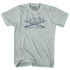 Laguna Surf Adult Tri-Blend T-shirt by Tribe Lacrosse