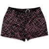 Laser Show Shorty Short Gym Shorts 2.5" Inseam Made In USA by Tribe Lacrosse