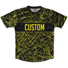 Laser Show Custom Running Shirt Track Cross Made In USA by Tribe Lacrosse