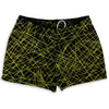 Laser Show Shorty Short Gym Shorts 2.5" Inseam Made In USA by Tribe Lacrosse