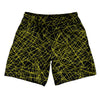 Laser Show Athletic Running Fitness Exercise Shorts 7" Inseam Shorts Made In USA by Tribe Lacrosse