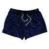 Laser Show Neon Blue 2.5" Swim Shorts Made in USA by Tribe Lacrosse