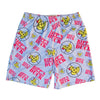 Ripp'n Duck Sublimated Lacrosse Shorts in Cool Grey by Tribe Lacrosse