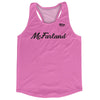 McFarland Pink Cross Country Running Track Tops Made In USA by Tribe Lacrosse