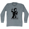 Messi Futbol D10S Soccer Legend Adult Tri-Blend Long Sleeve T-shirt by Tribe Lacrosse